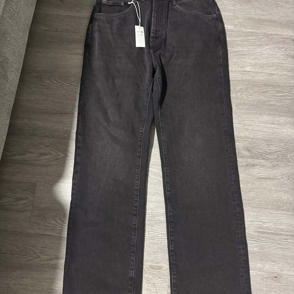 RELAXED STRAIGHT FIT JEANS - Blue